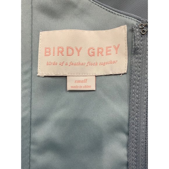 Birdy Grey Spence Dusty Blue Formal Dress - Size: Small - Picture 10 of 12